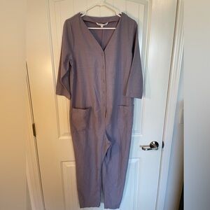 The Nines By Hatch Maternity lilac jumpsuit size large